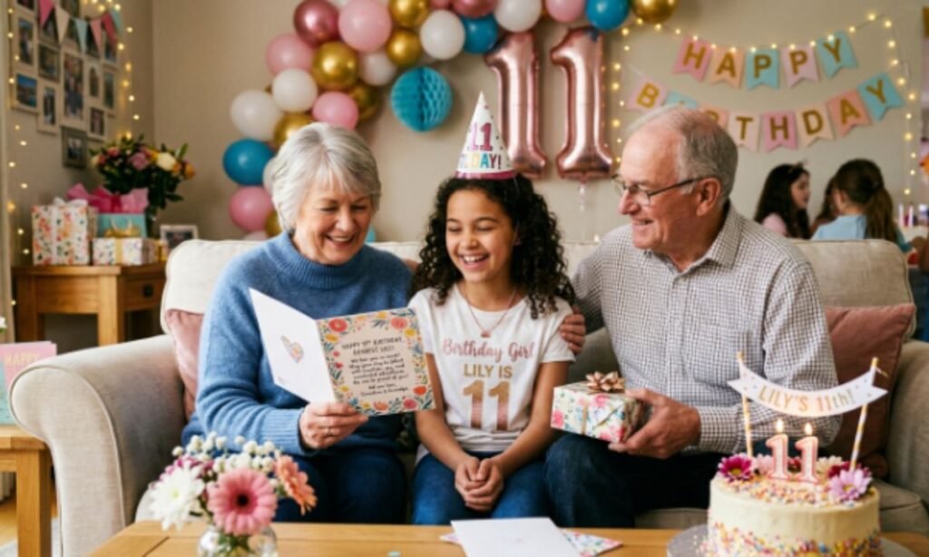 11th Birthday Wishes from Grandparents