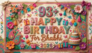 93+Happy Birthday Wishes for Bhabhi (2026)