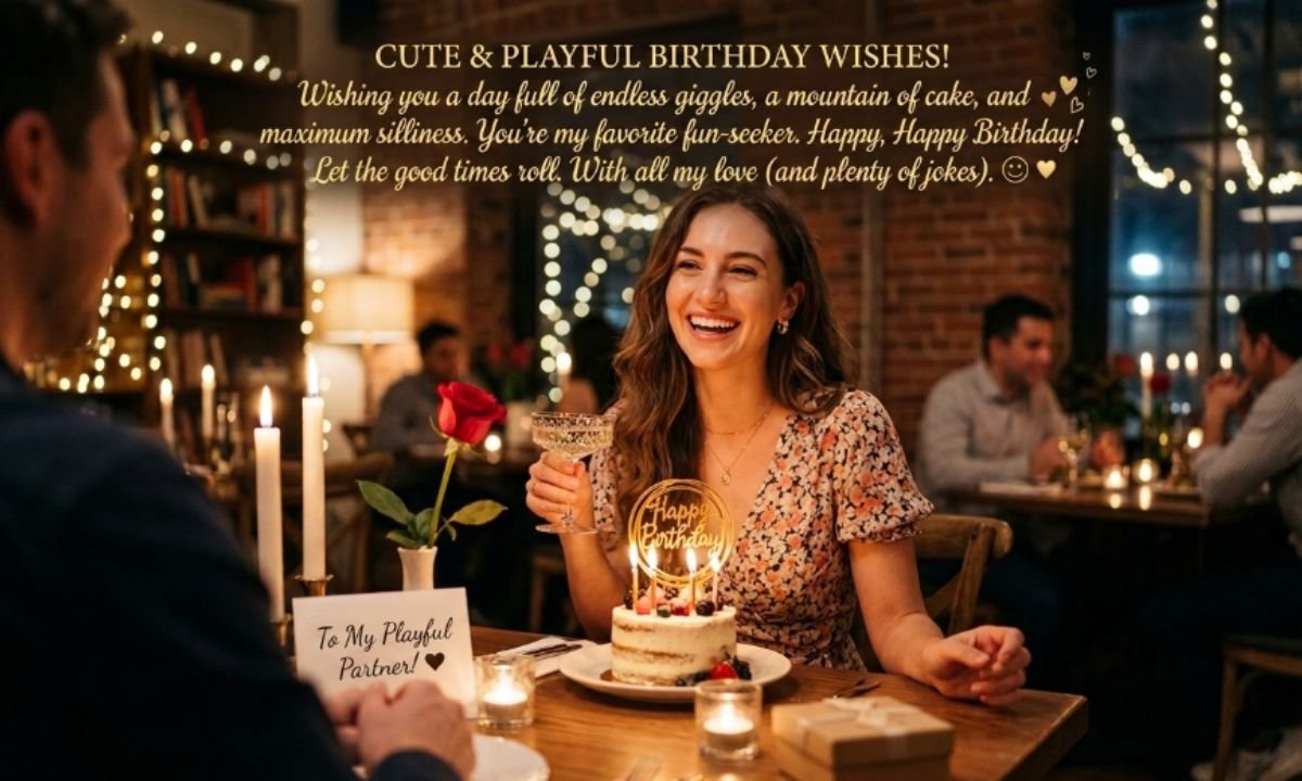 Cute & Playful Birthday Wishes for Girlfriend
