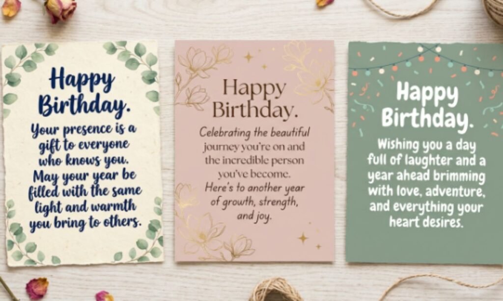 Emotional Birthday Messages