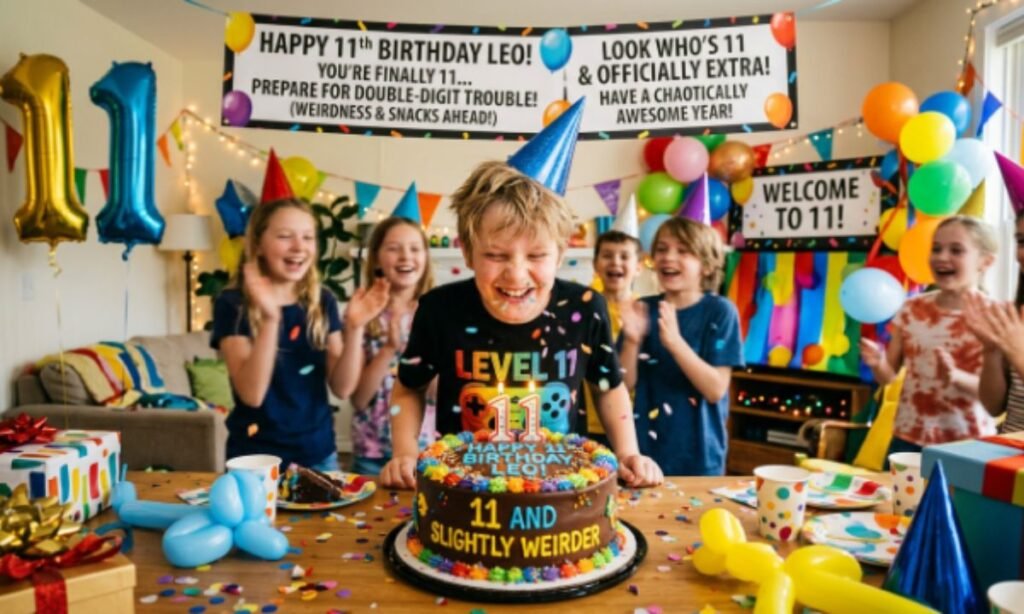 Funny 11th Birthday Wishes