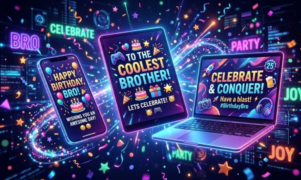 Happy Birthday Wishes for Brother – By Platform