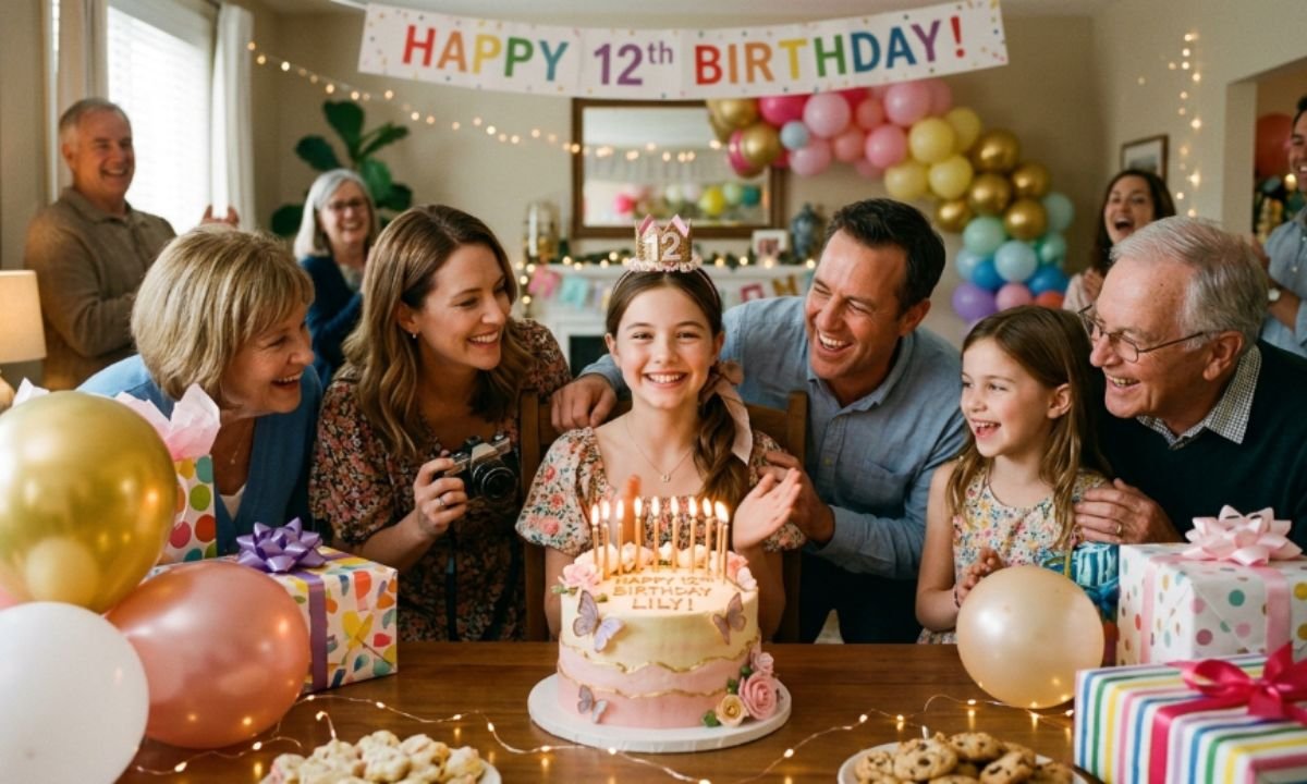 Heartwarming 12th birthday wishes for girl