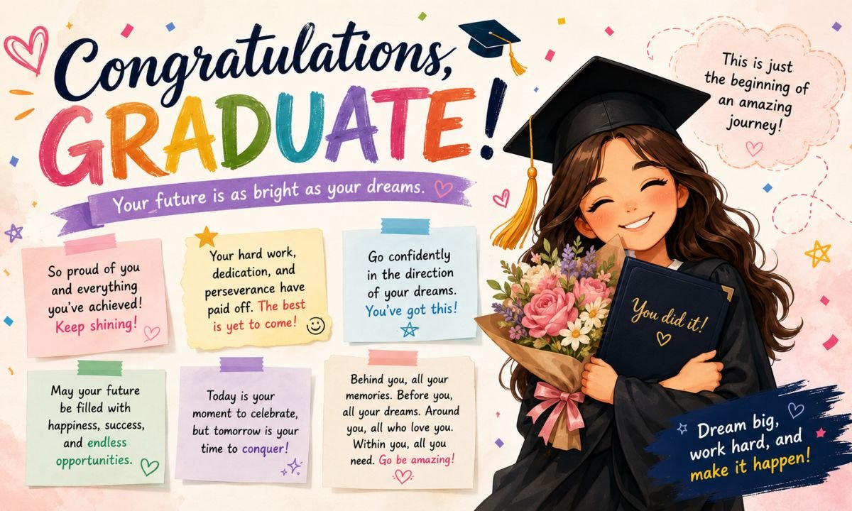 Sweet Graduation Messages