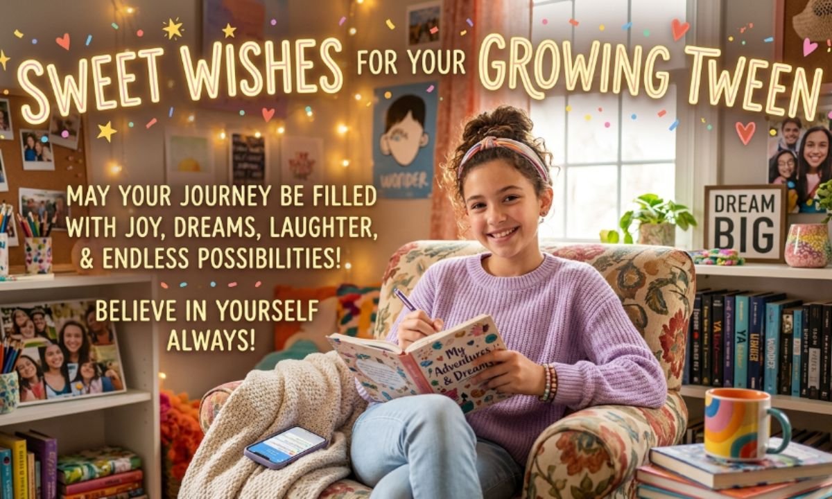 Sweet Wishes for Your Growing Tween 