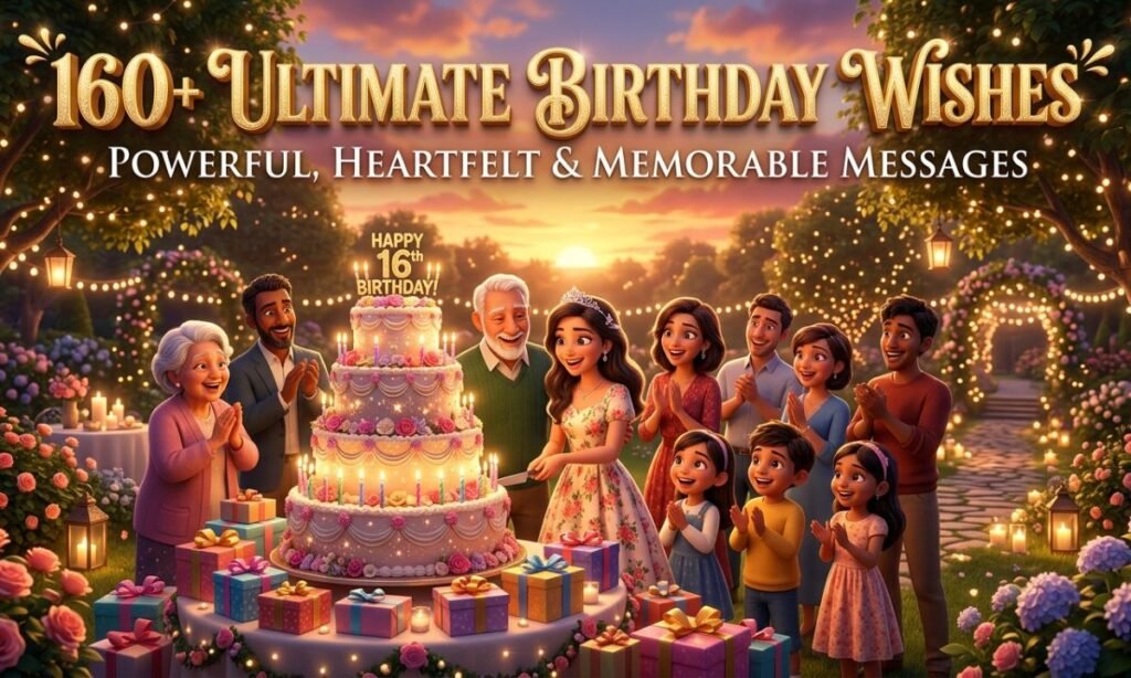 160+ Ultimate Birthday Wishes Powerful, Heartfelt & Memorable Messages