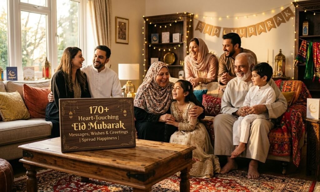 170+ Heart-Touching Eid Mubarak Messages, Wishes & Greetings Spread Happiness
