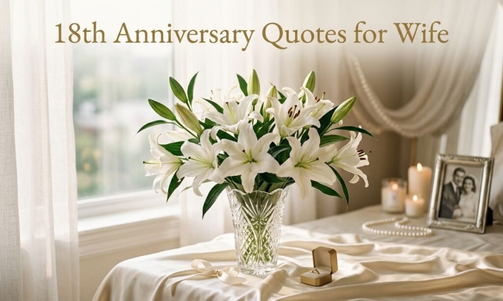18th Anniversary Quotes for Wife