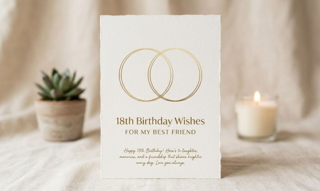 18th Birthday Wishes for Best Friend