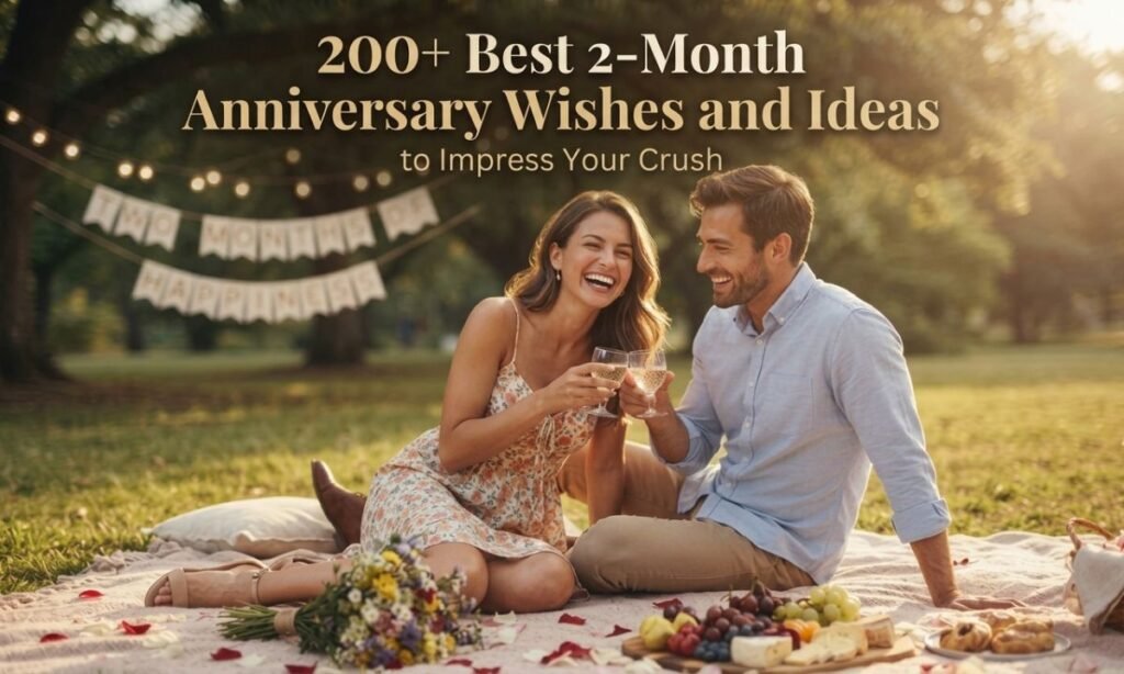 200+ Best 2 Month Anniversary Wishes and Ideas to Impress Your Crush