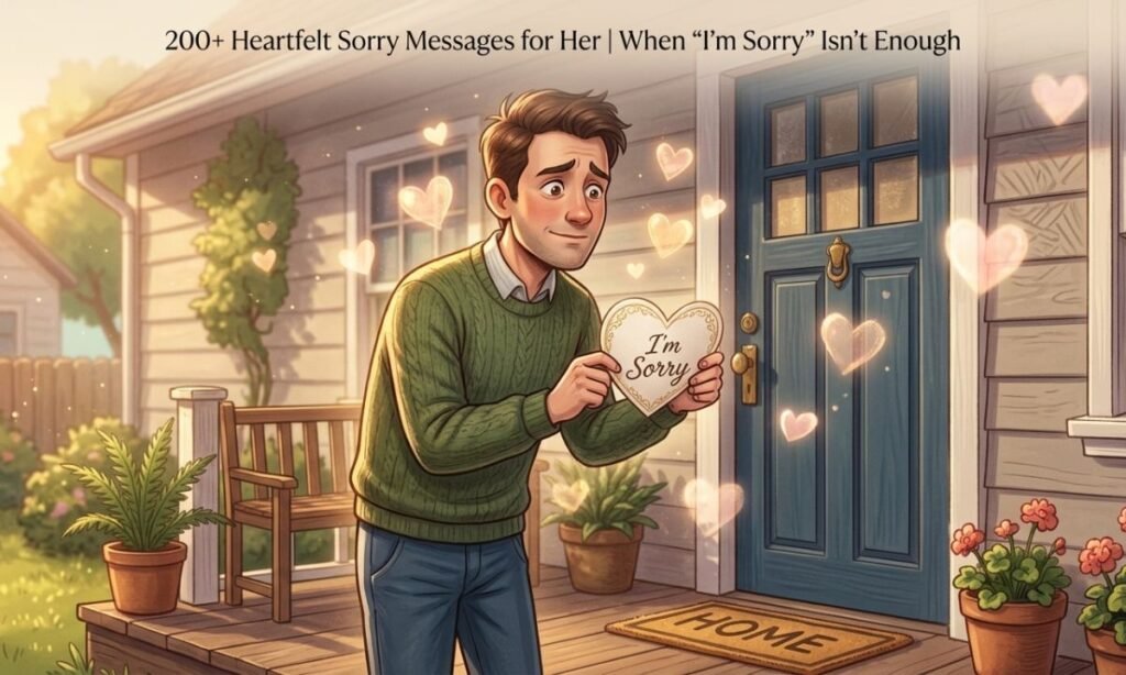 200+ Sorry Messages for Her When “I’m Sorry” Isn’t Enough