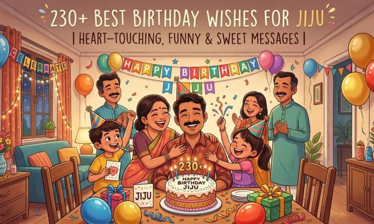 230+ Heartfelt Birthday Wishes for Jiju Funny, Hindi & WhatsApp Status