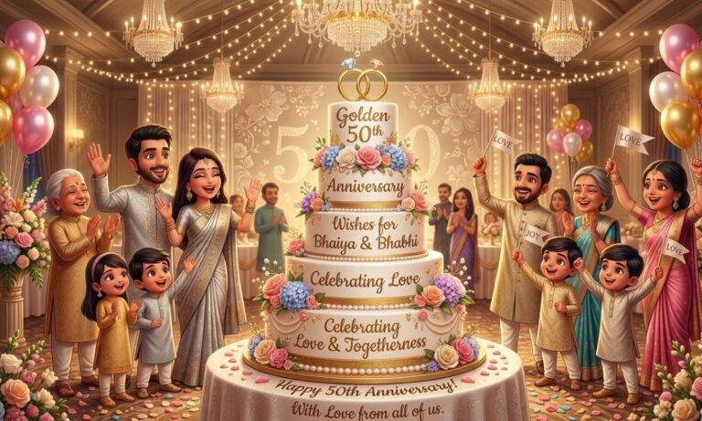 250+ Heart-Melting Anniversary Wishes for Bhaiya & Bhabhi Sweet & Emotional