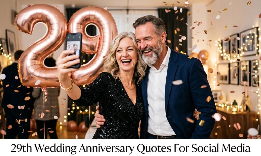29th Wedding Anniversary Quotes For Social Media