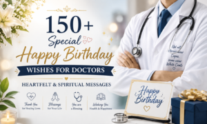 150+ Special Happy Birthday Wishes for Doctors | Heartfelt & Spiritual Messages 150+ Special Happy Birthday Wishes for Doctors | Heartfelt & Spiritual Messages
