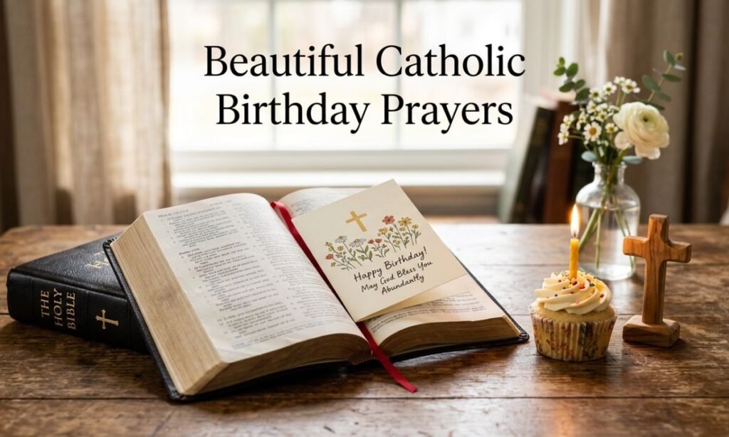 Beautiful Catholic Birthday Prayers