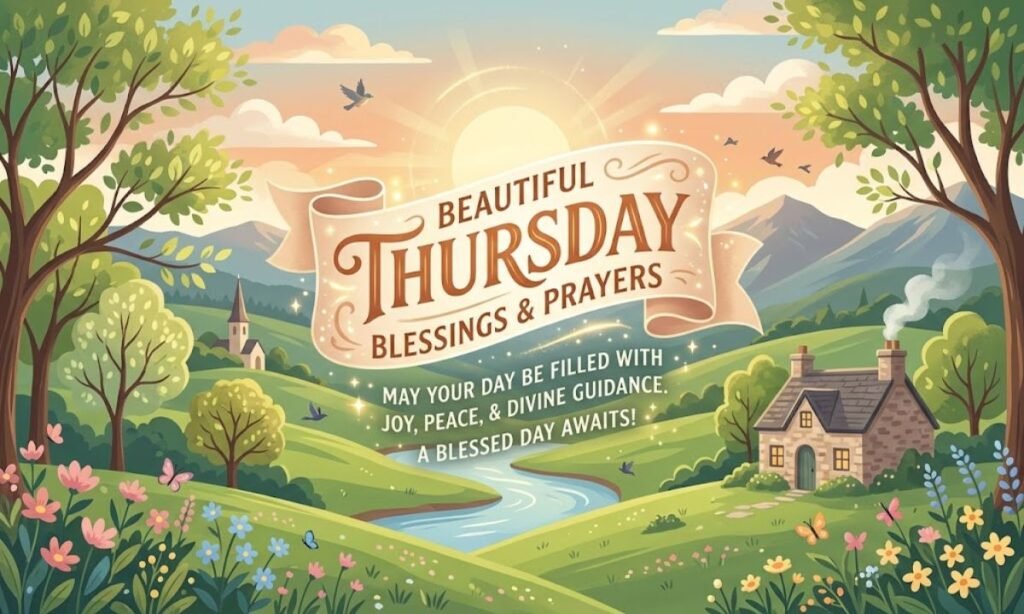 Beautiful Thursday Morning Blessings & Prayers