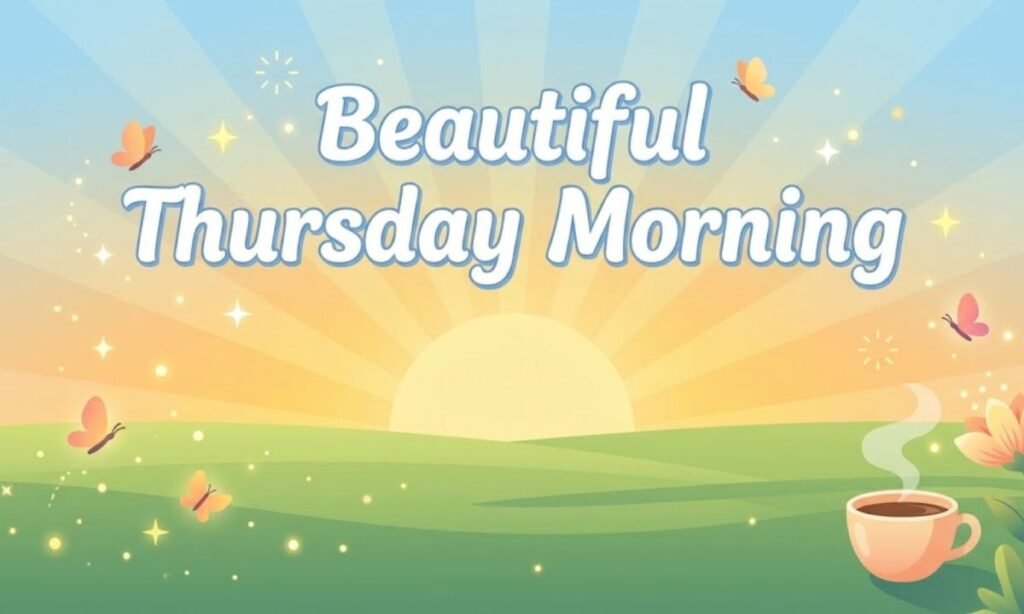 Beautiful Thursday Morning Greetings