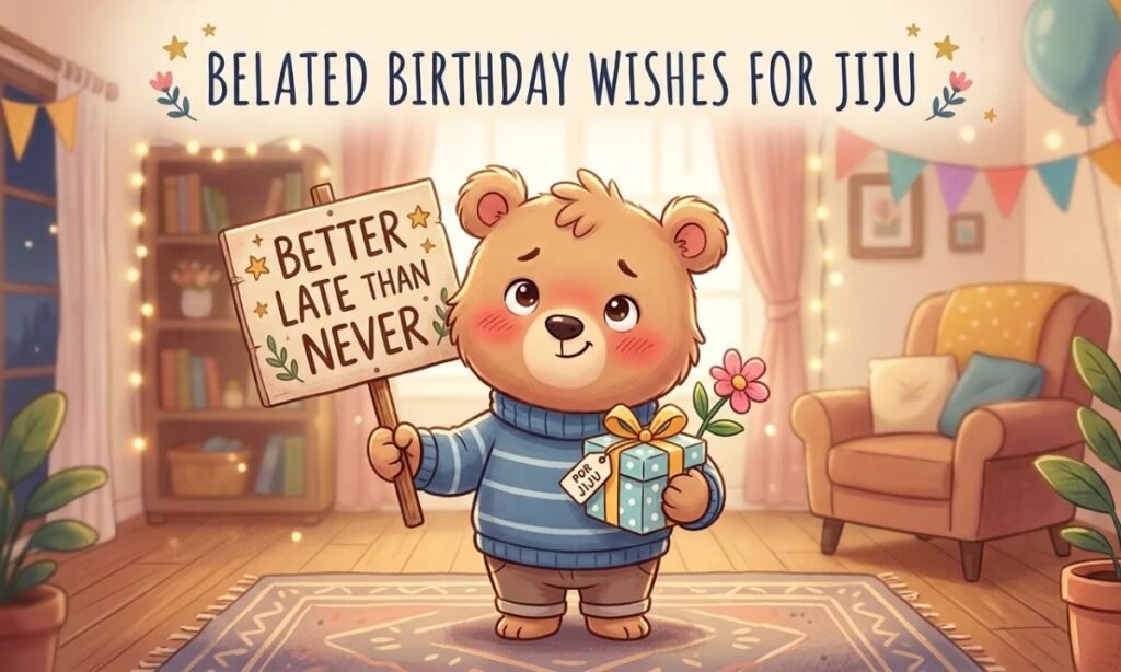 Belated Birthday Wishes for Jiju