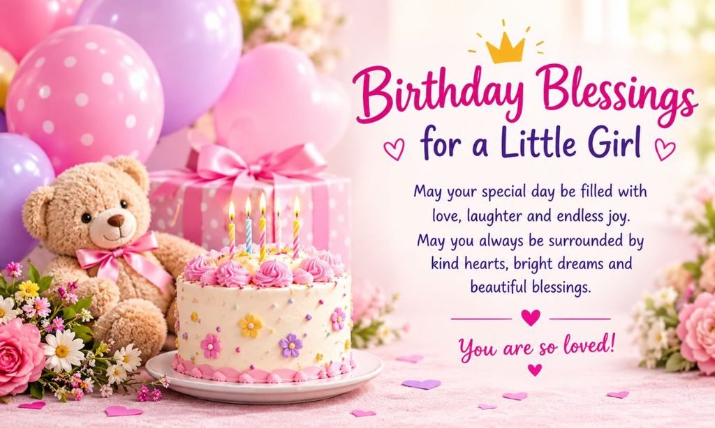 Birthday Blessings for a Little Girl