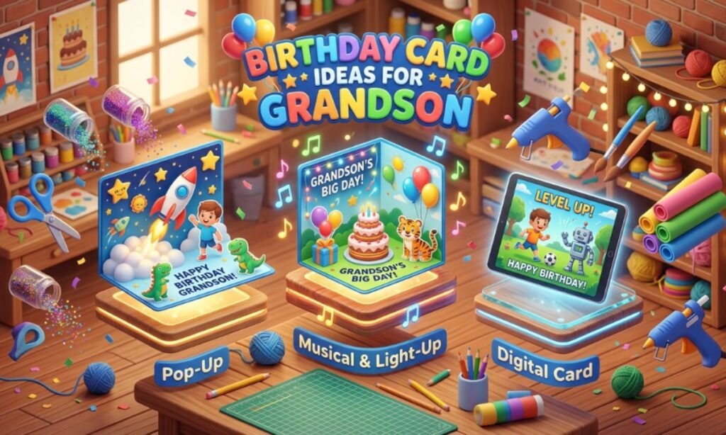 Birthday Card Ideas for Grandson