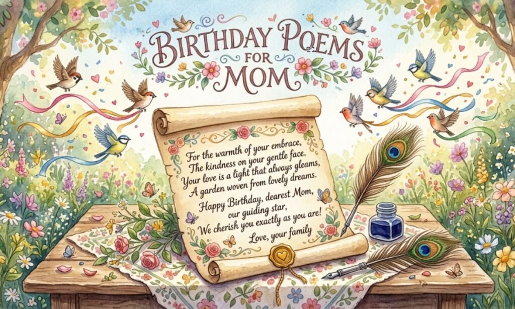 Birthday Poems for Mom