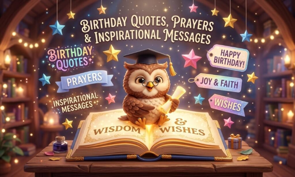 Birthday Quotes, Prayers & Inspirational Messages