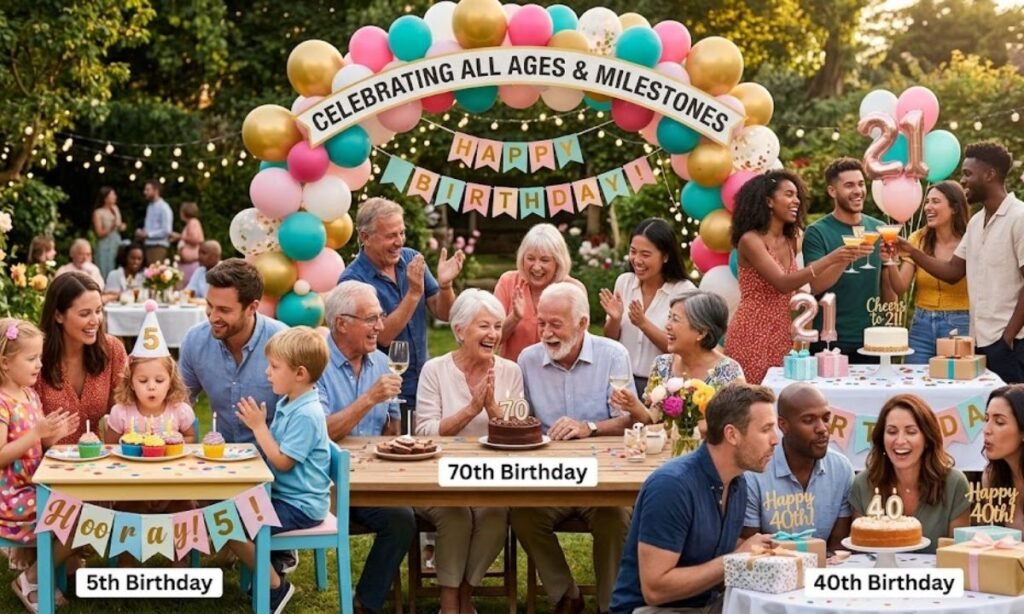 Birthday Wishes for Different Age Groups & Milestones