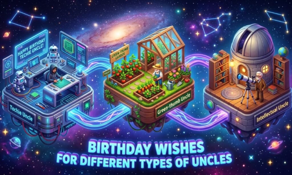 Birthday Wishes for Different Types of Uncles
