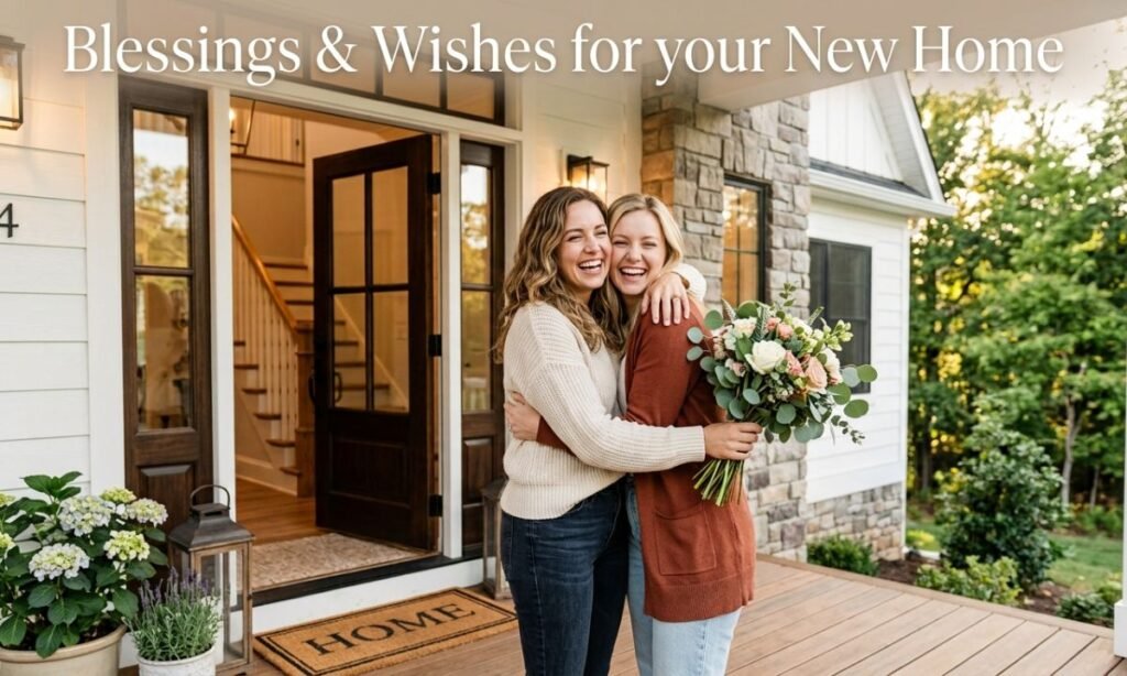 Blessing New Home Wishes to Friend