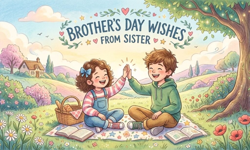 Brothers Day wishes from Sister