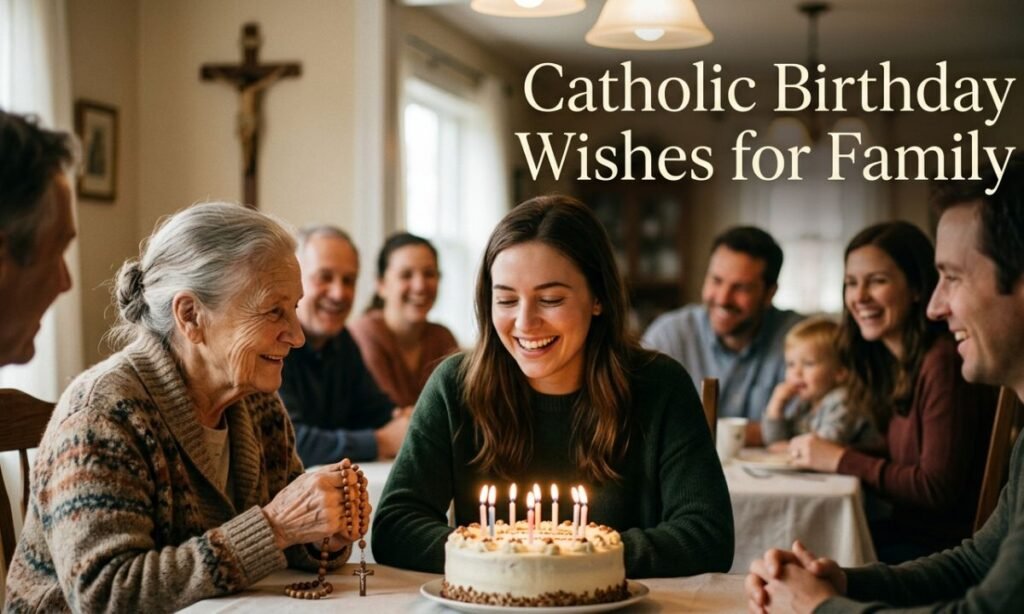 Catholic Birthday Wishes for Family