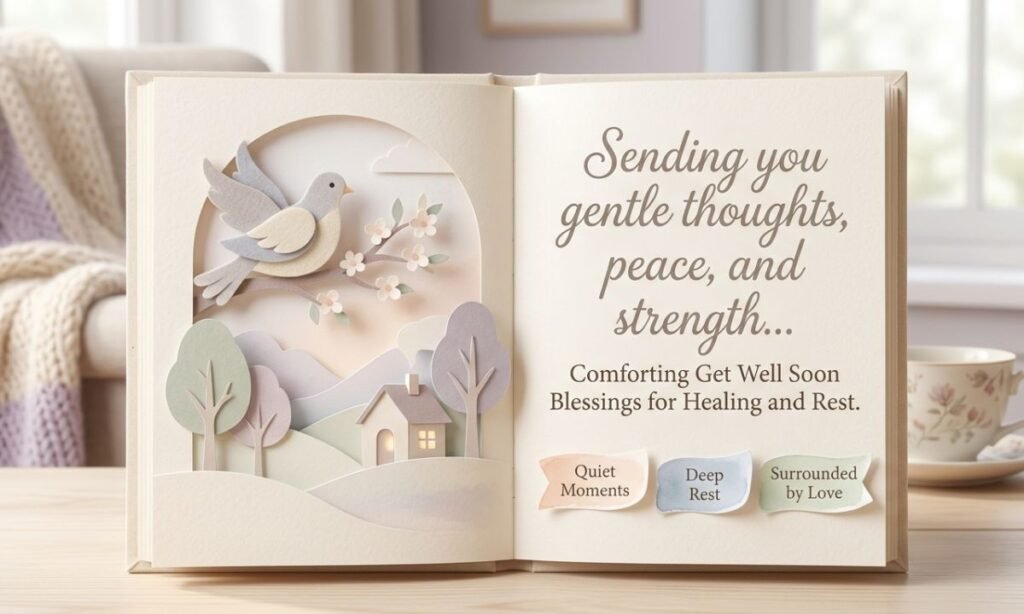 Comforting Get Well Soon Blessings for Serious Illness