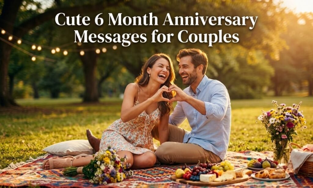 Cute 6 Month Anniversary Messages for Couples