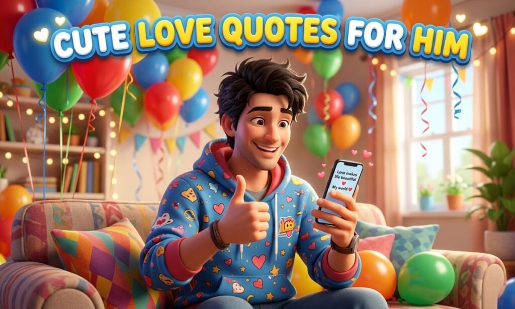 Cute Love Quotes for Him