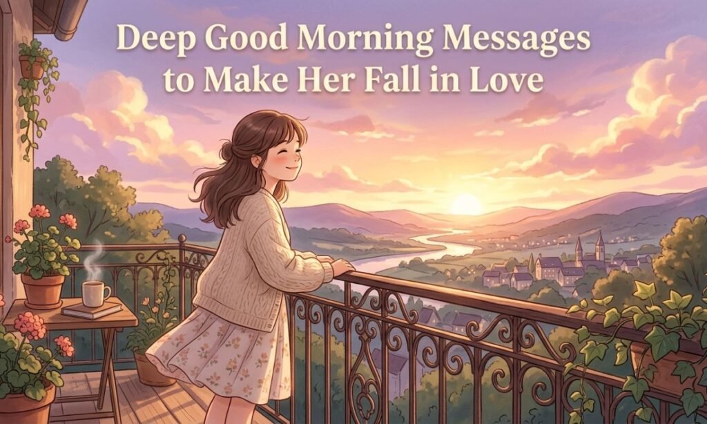 Deep Good Morning Messages to Make Her Fall in Love