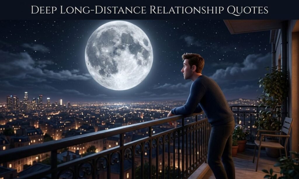 Deep Long-Distance Relationship Quotes