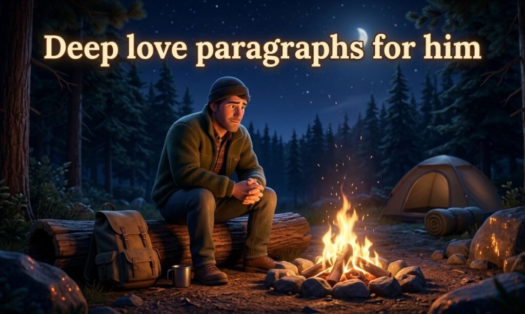 Deep love paragraphs for him