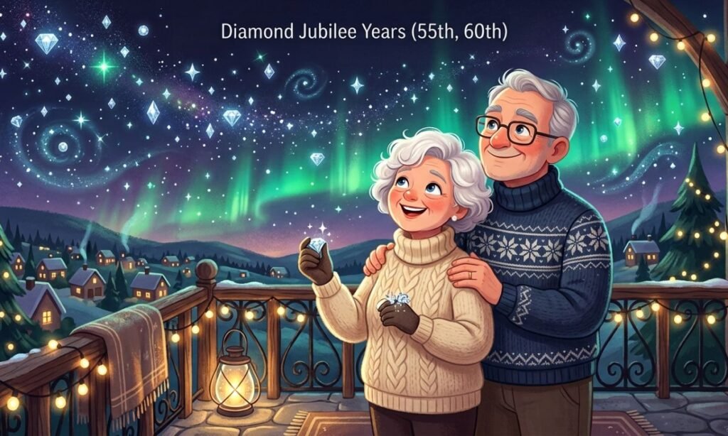 Diamond Jubilee Years (55th, 60th)