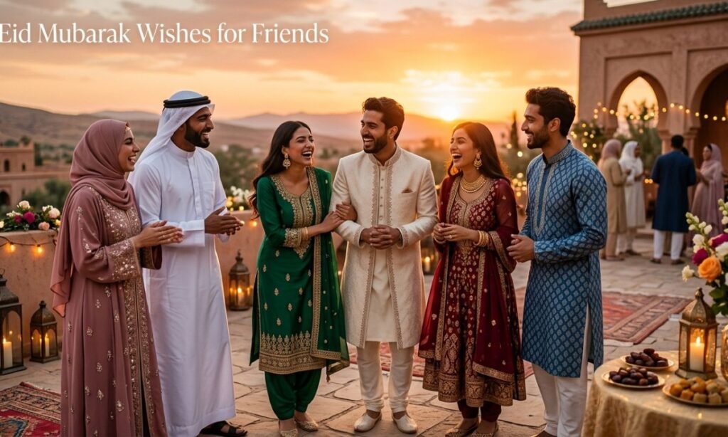 Eid Mubarak Wishes for Friends