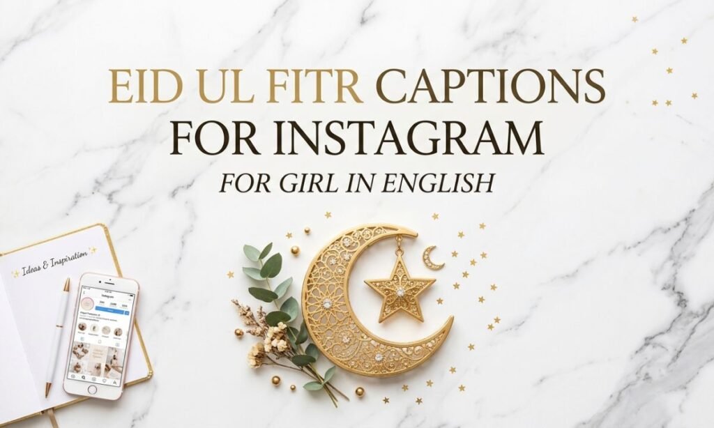 Eid Ul Fitr Captions for Instagram for Girl in English
