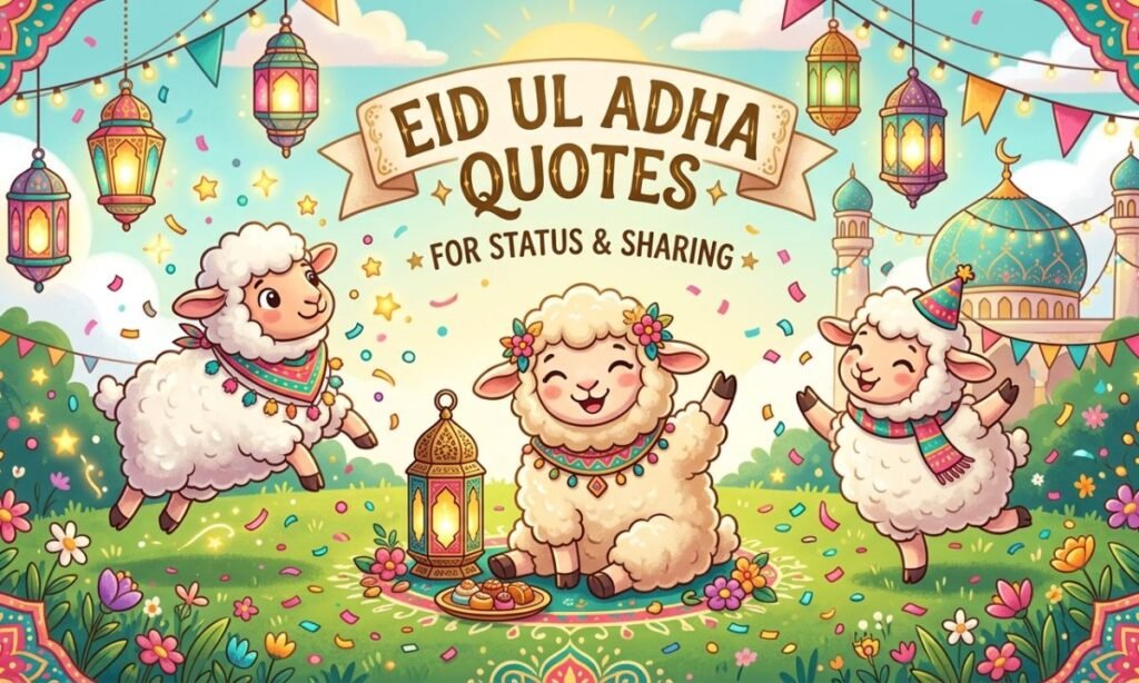 Eid ul Adha Quotes for Status & Sharing