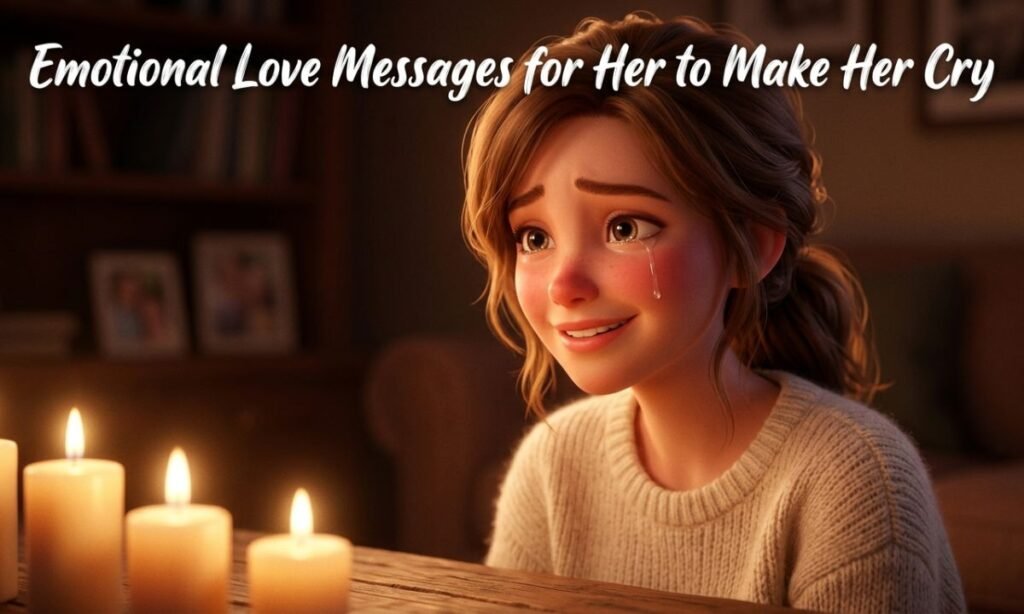 Emotional Love Messages for Her to Make Her Cry