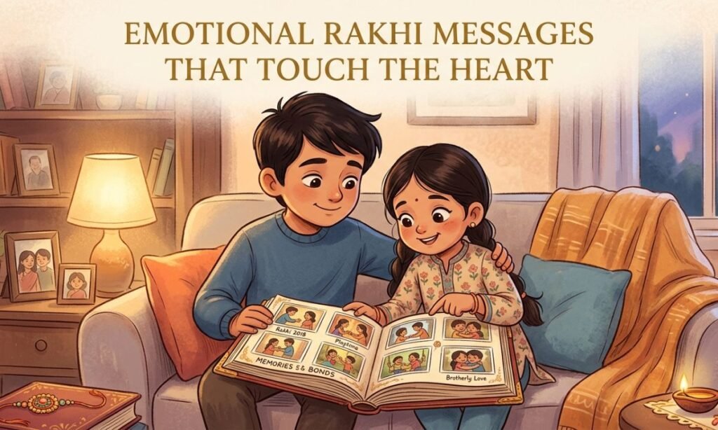 Emotional Rakhi Messages That Touch the Heart