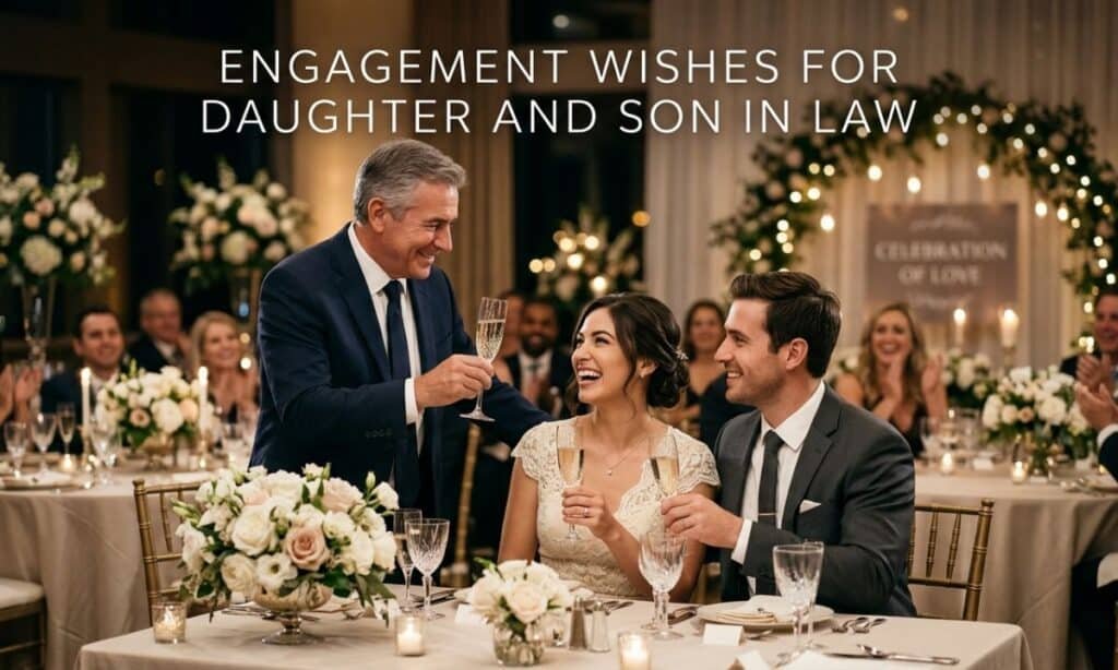 Engagement Wishes for Daughter and Son in Law