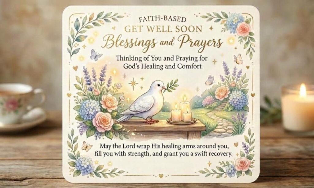 Faith-Based Get Well Soon Blessings and Prayers