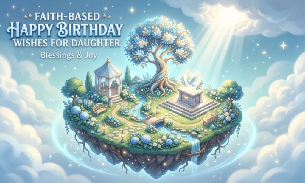 Faith-Based Happy Birthday Wishes for Daughter