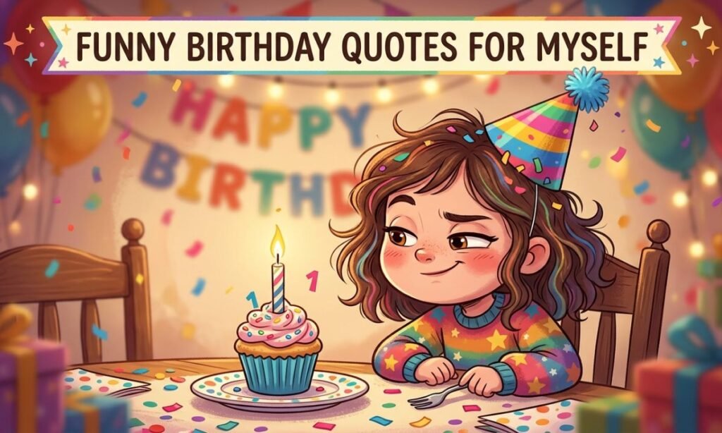 Funny Birthday Quotes for Myself