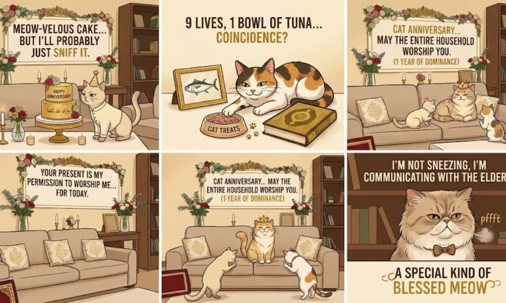 Funny Cat Birthday Quotes