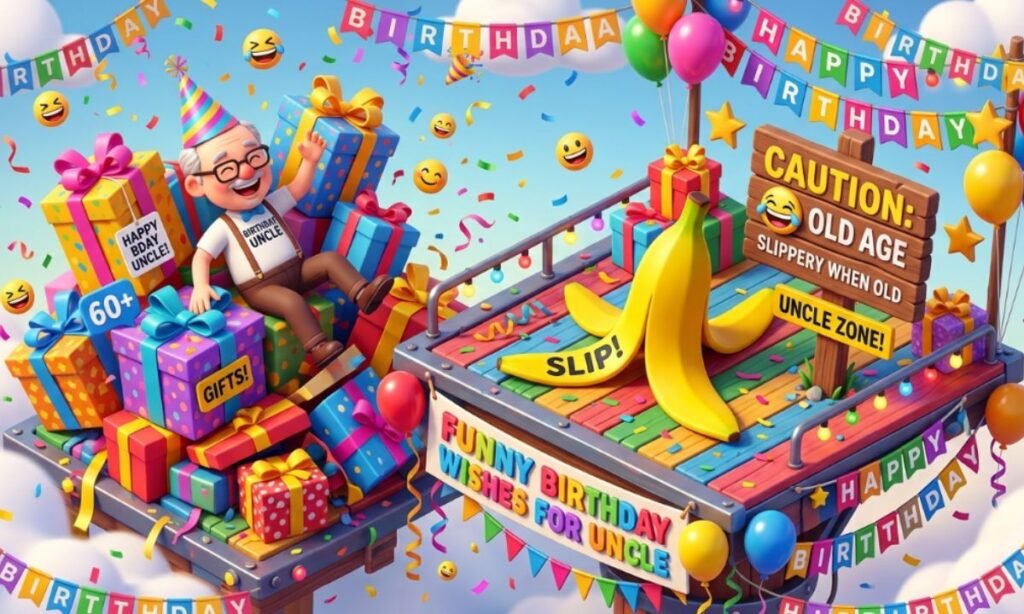 Funny birthday wishes for uncle